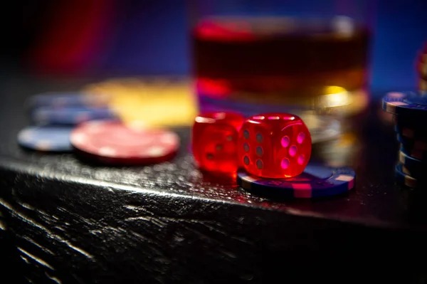 pln live-dealer studio with professional blackjack table